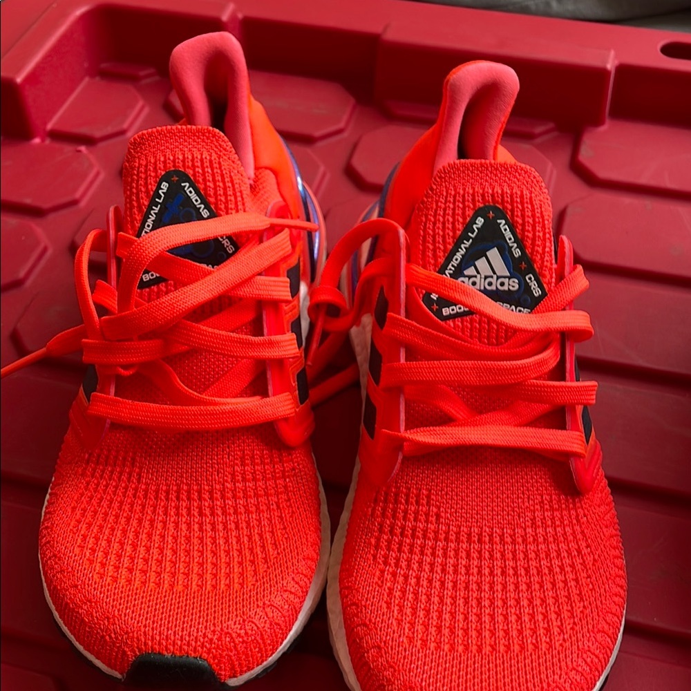 Adidas Kids Red Sneakers
